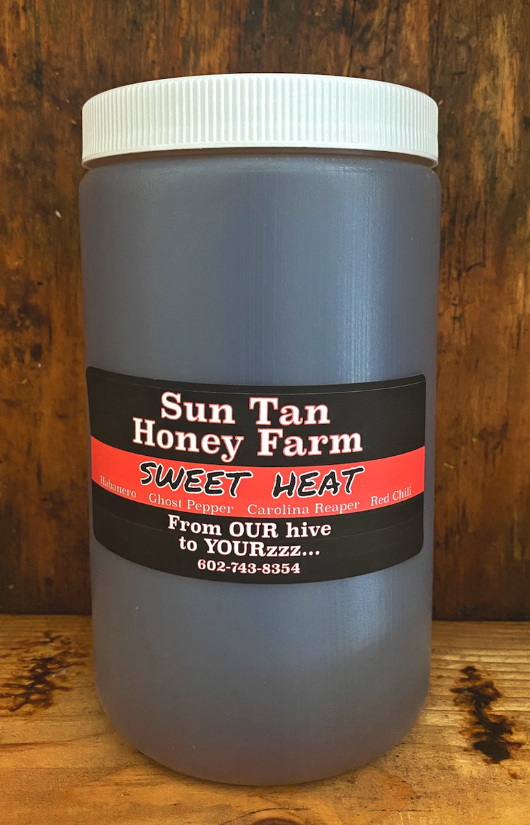 Sweet Heat Sun Tan Honey Farm